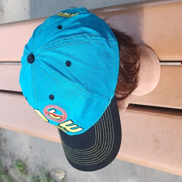 Never Give Up U can't C Me John Cena Wrestling Baseball Hat Cap Adjustable Blue - Picture 3 of 13